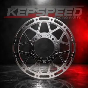 KEPSPEED 0.5×10″ rim plate in silver